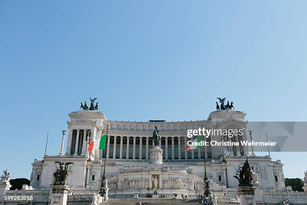 palazzo venezia, rome, italy - christine wehrmeier stock pictures, royalty-free photos & images