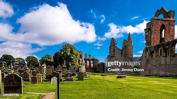 arbroath abbey - angus scotland - abby stock pictures, royalty-free photos & images