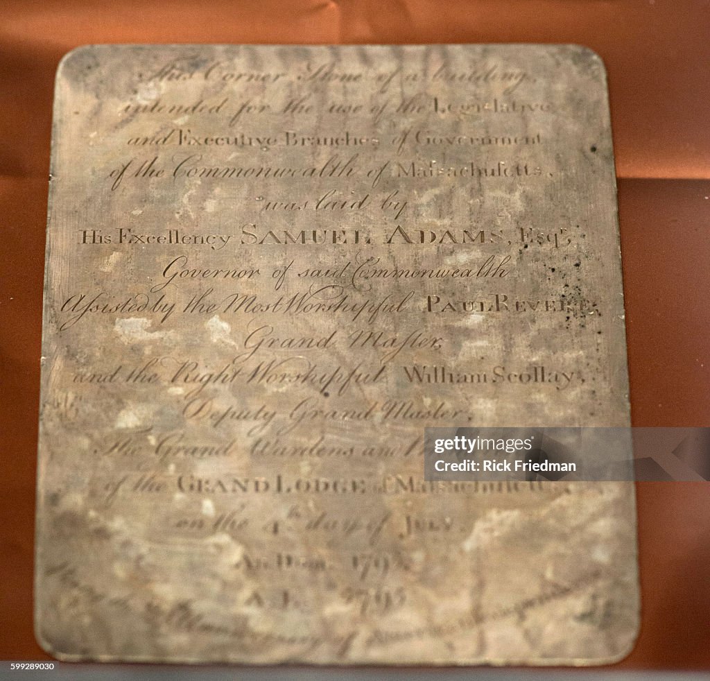 Opening of the 1795 Time Capsule from the MA State House