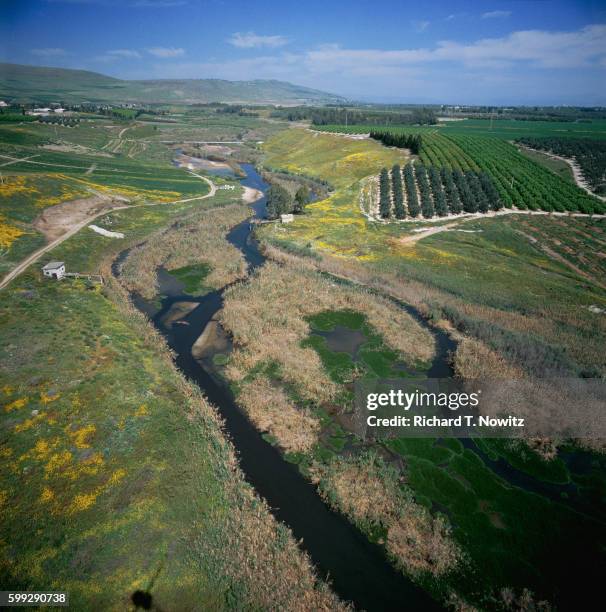 jordan river - river jordan stock pictures, royalty-free photos & images