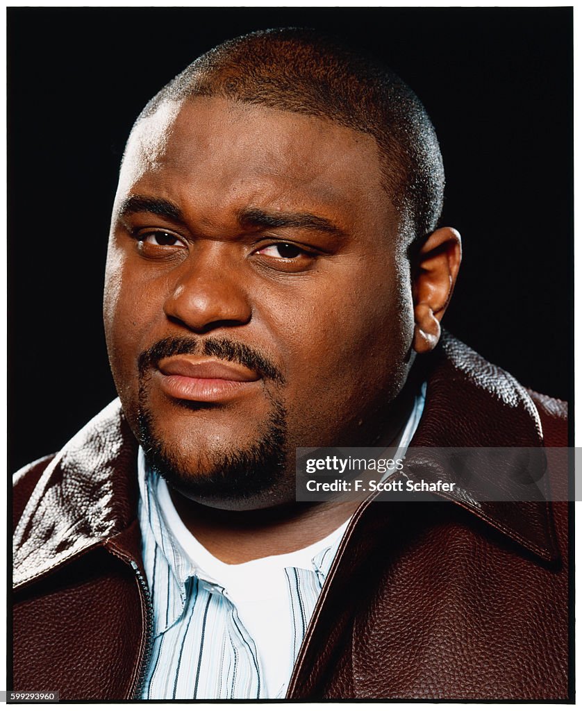 Singer Ruben Studdard is photographed for Newsweek Magazine in 2003