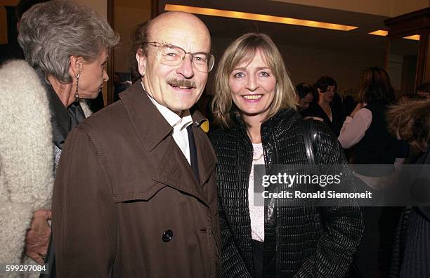 Volker Schloendorff, Director with his wife Angelika.