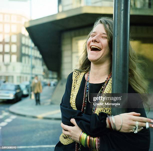 Janis Joplin in London. April 1969.