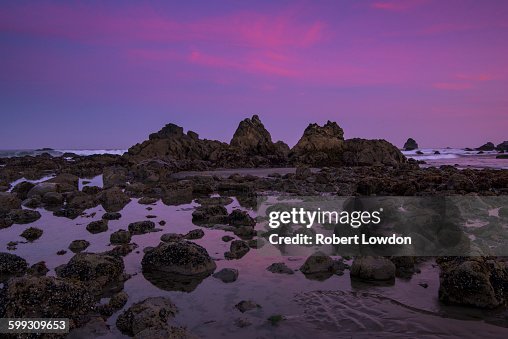 Pacific Ocean At Dawn Pacific Ocean At Dawn