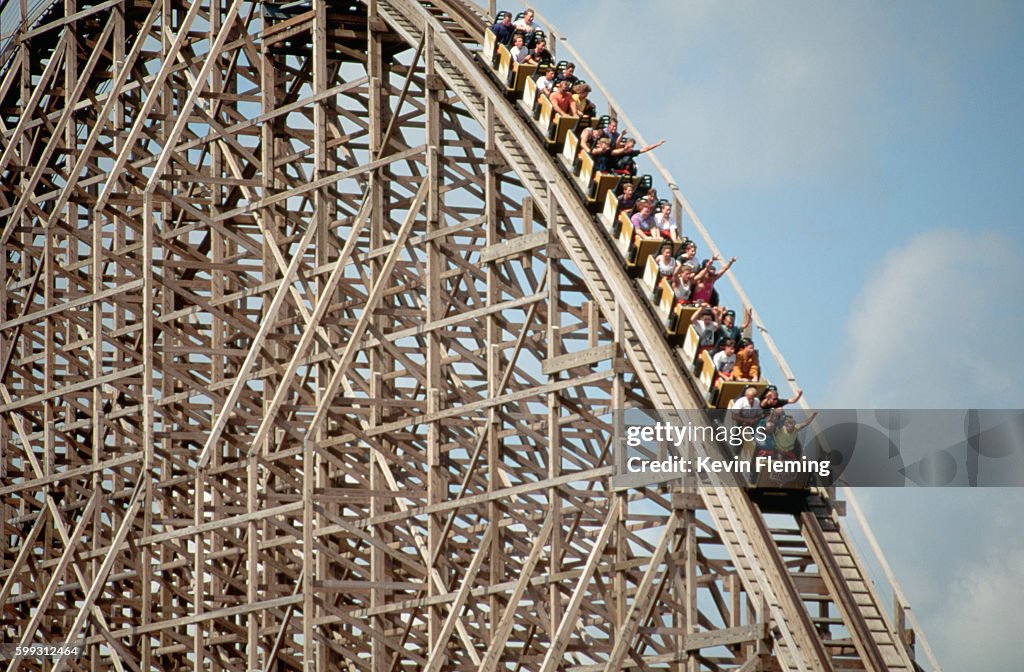 Large Roller Coaster at Cedar Point