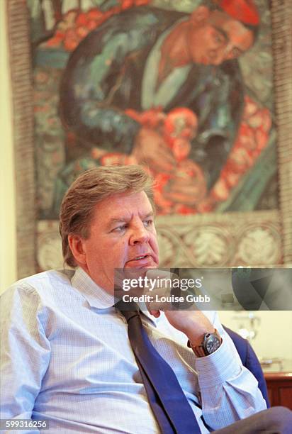 Johann Rupert, fifty-four year old executive chairman of luxury brand company Richemont SA, which owns brands like Cartier, VanCleef & Arpels,...