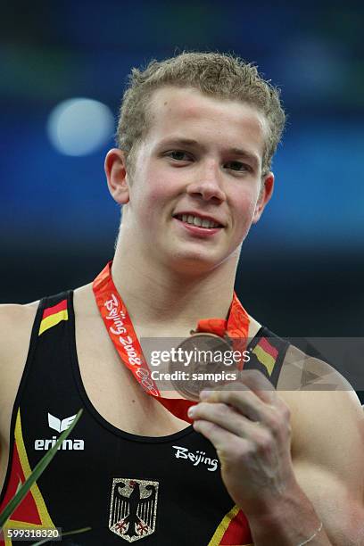 Turnen Reck Fabian Hamb?chen gewinnt Bronze Olympische Sommerspiele 2008 in Peking olympic summer games in Beijing 2008