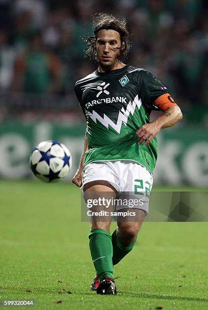 Torsten Frings - Werder Bremen Fußball Championsleague Qualifikation Hinspiel : Werder Bremen - Sampdoria Genua 3:1 18.8.2010