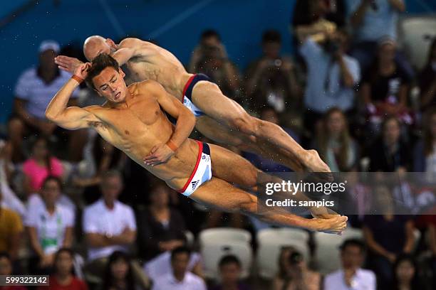 Thomas Daley , Peter Waterfield Olympische Sommerspiele 2012 London : Synchronspringen Männer 10m Turm Olympic Games 2012 London : Mennn 's diving...
