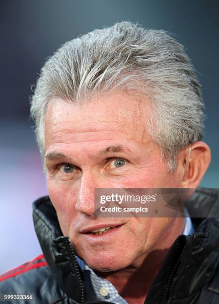 Trainer Jupp Heynckes FC Bayern München 1 Bundesliga Fussball Hannover 96 - FC Bayern München Saison 2011 / 2012