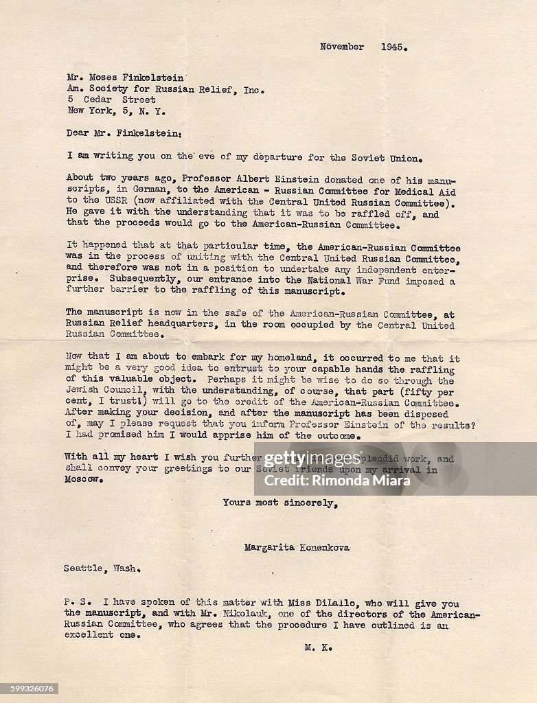 Albert Einstein and the Russian spy