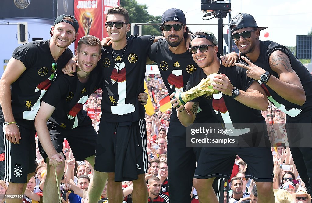 German National Team Welcome Celebration - FIFA World Cup 2014