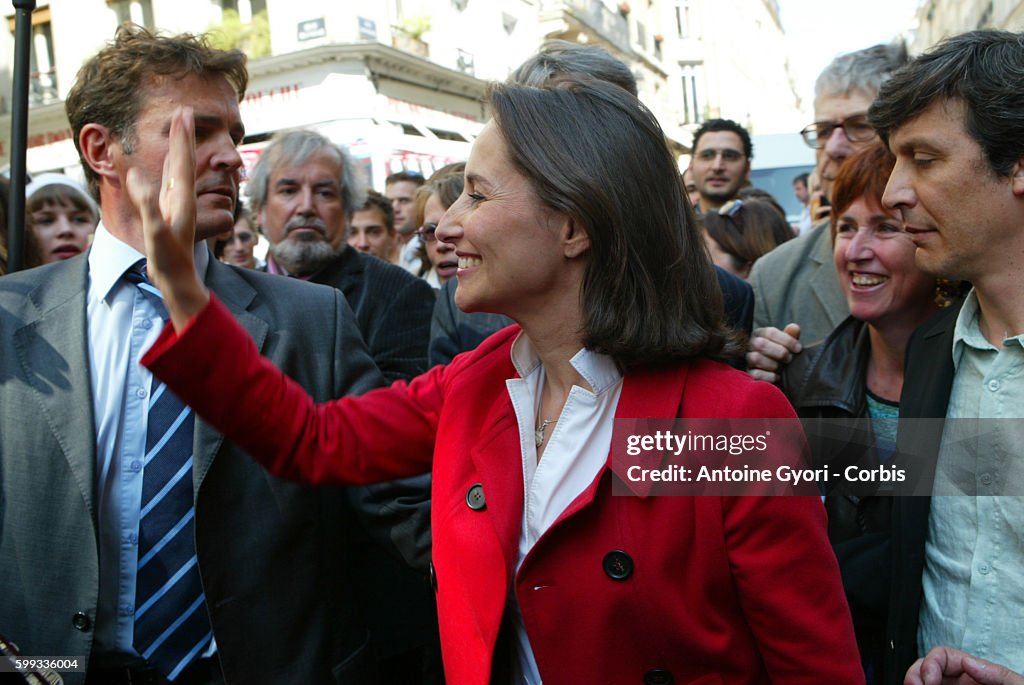 France - Politics - Presidential Candidate Segolene Royal - Campaign