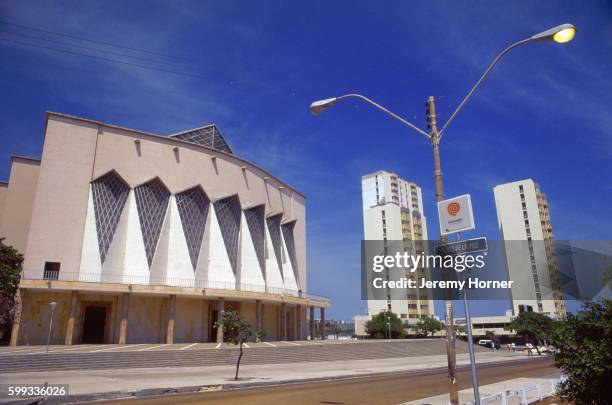 art deco theatre, colombia - barranquilla fotografías e imágenes de stock