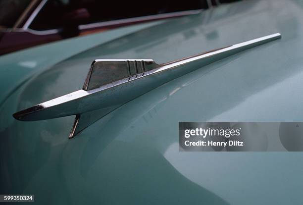 plymouth hood ornament - hood ornament stock pictures, royalty-free photos & images