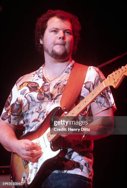 Christopher Cross, a pop rock singer and songwriter, in concert.