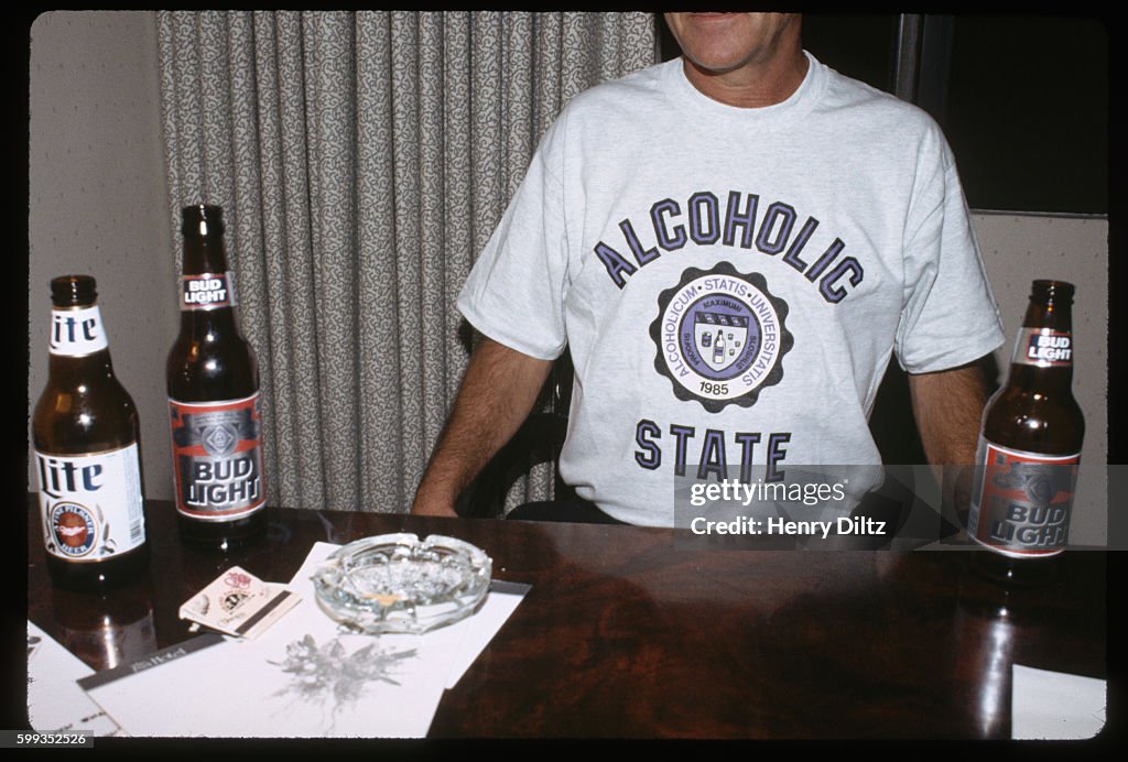 Bartender's "Alcoholic State" T-shirt