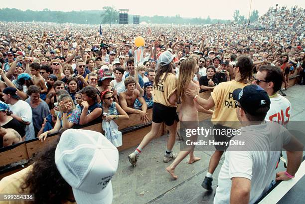 Woodstock '94 is a music festival taking its inspiration from the Woodstock Music and Arts Fair, 1969.