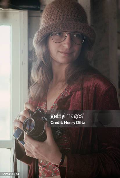 Annie Liebowitz With Camera