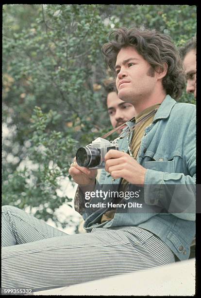 The Monkees' Micky Dolenz photographs a love-in at Elysian Park.