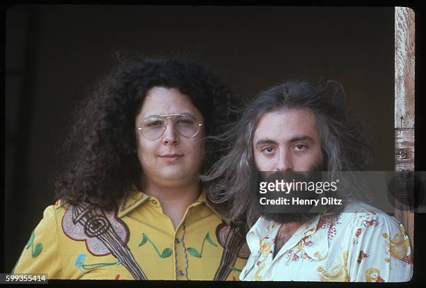 Mark Volman and Howard Kaylan in 1972, when they were part of Frank Zappa's Mothers of Invention. Formerly of the Turtles, at this time they were...