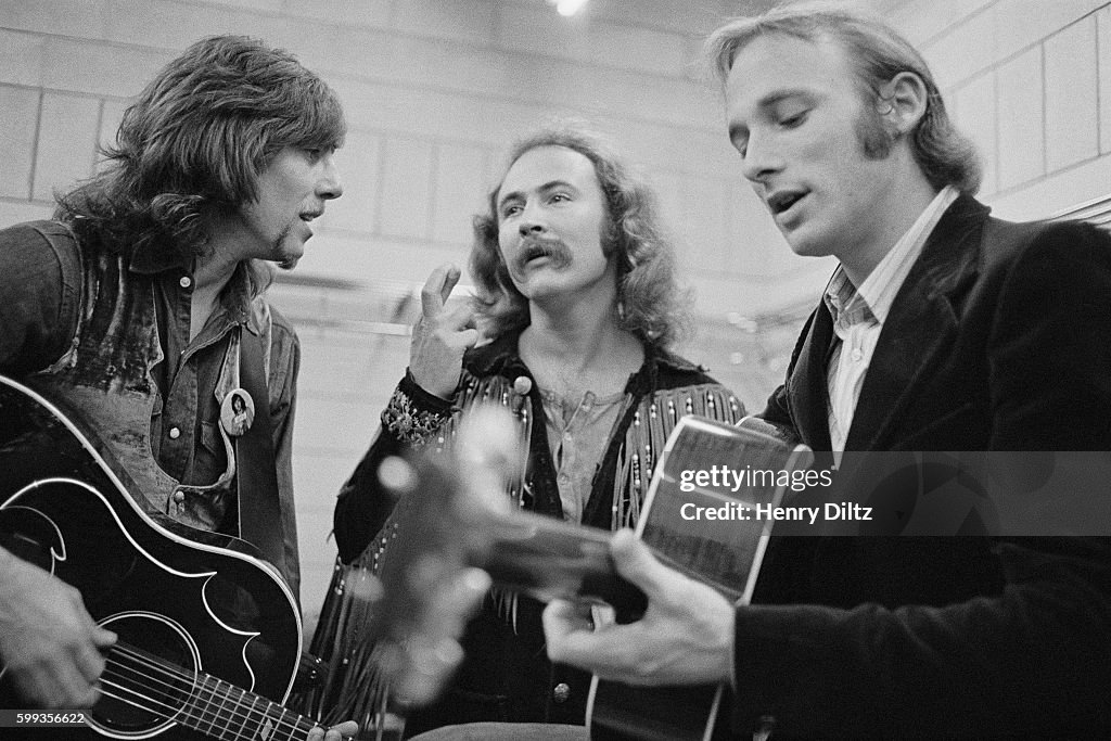 Crosby, Stills & Nash Backstage