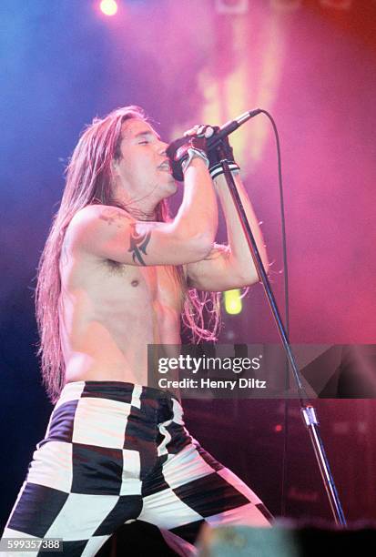 Anthony Kiedis Singing at Lollapalooza