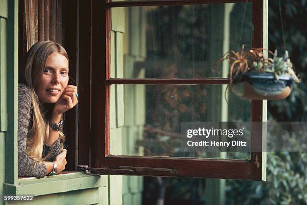 Joni Mitchell in Windowsill