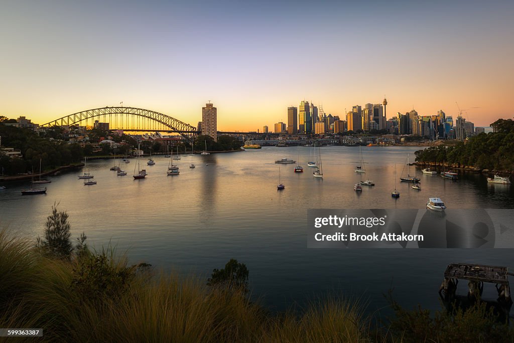 Waverton sunrise, Sydney, Australia