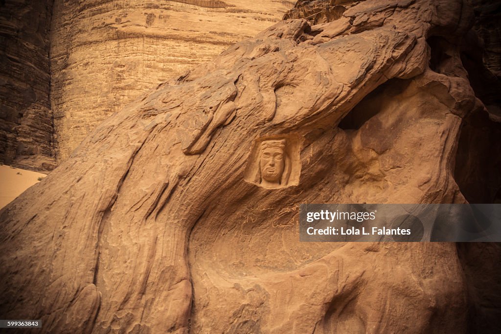 Lawrence in Wadi Rum