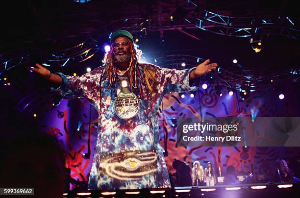 George Clinton Performing at Woodstock '99