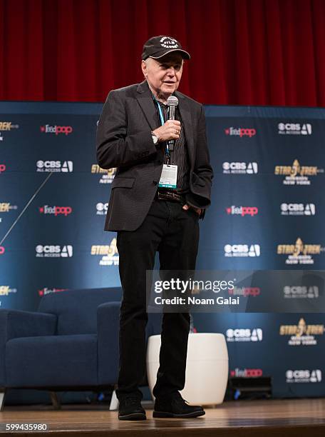 Actor Walter Koenig attends 'Star Trek Mission: New York' at The Jacob K. Javits Convention Center on September 4, 2016 in New York City.