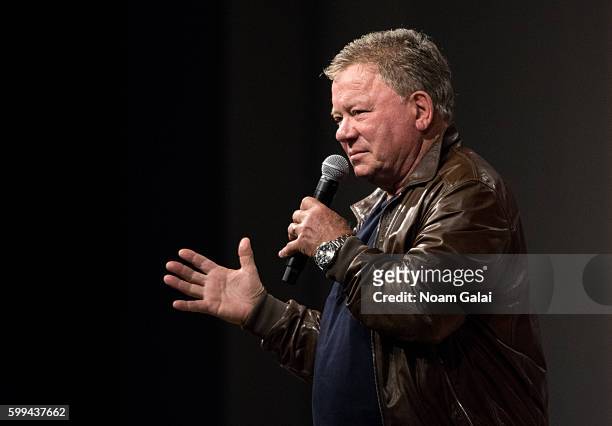 Actor William Shatner attends 'Star Trek Mission: New York' at The Jacob K. Javits Convention Center on September 4, 2016 in New York City.