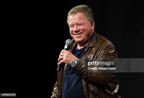 Actor William Shatner attends 'Star Trek Mission: New York' at The Jacob K. Javits Convention Center on September 4, 2016 in New York City.