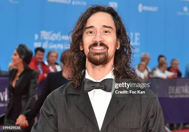 Director Jason Lew from 'The Free World' attend "Where To Invade Next" during the 42nd Deauville American Film Festival Day Three at CID on September...