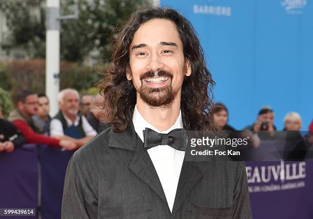 Director Jason Lew from 'The Free World' attend "Where To Invade Next" during the 42nd Deauville American Film Festival Day Three at CID on September...