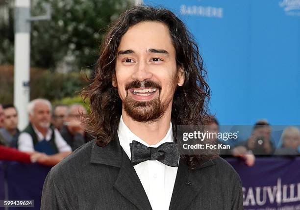 Director Jason Lew from 'The Free World' attend "Where To Invade Next" during the 42nd Deauville American Film Festival Day Three at CID on September...