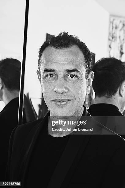 Director Matteo Garrone is photographed for Self Assignment on May 18, 2016 in Cannes, France.