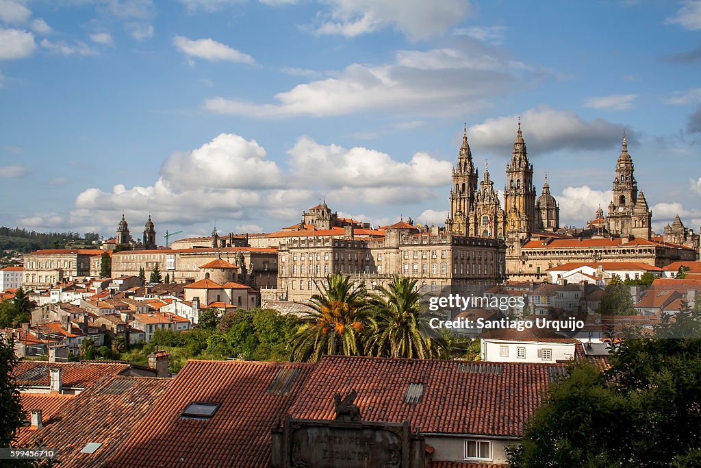 Santiago de Compostela skyline