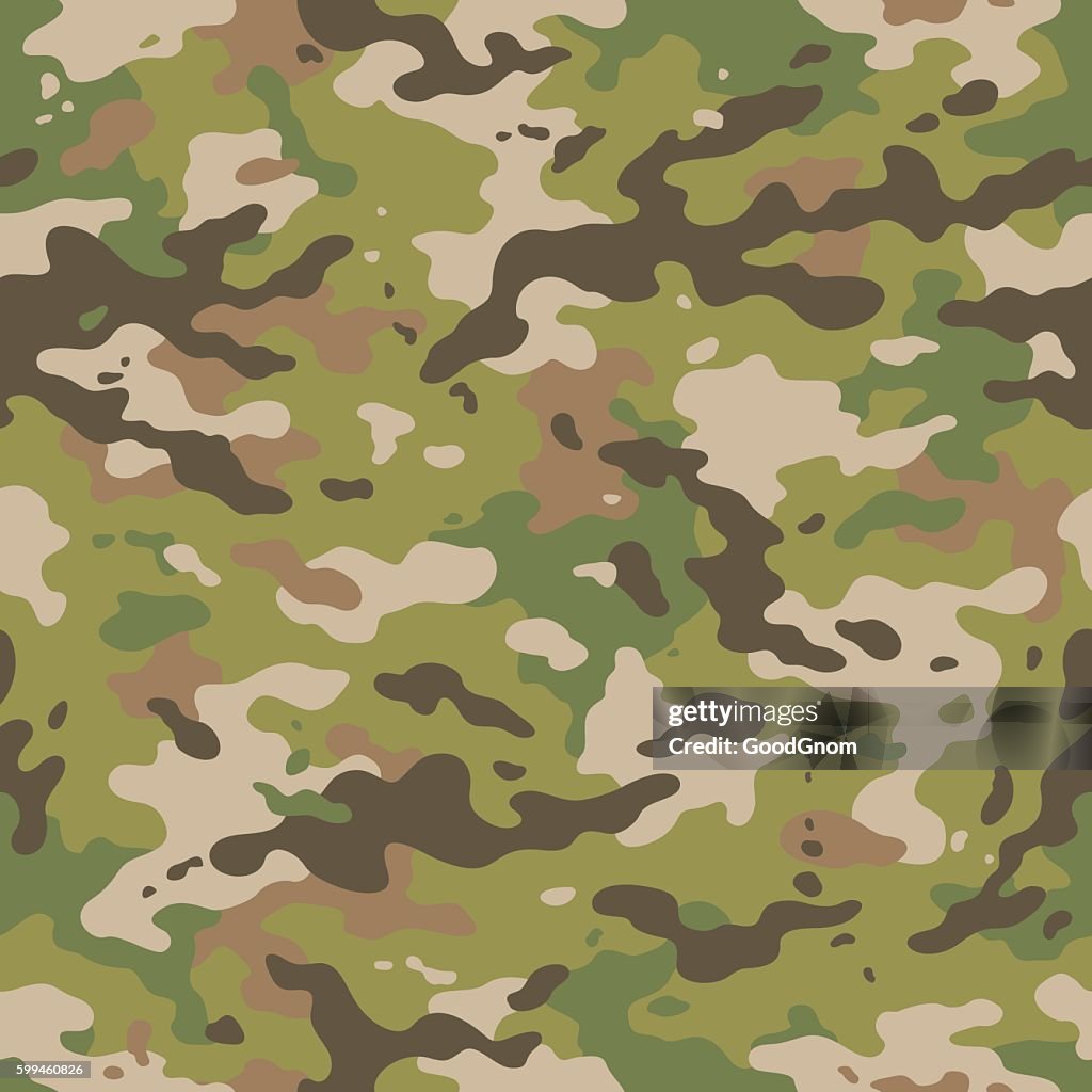 Camouflage seamless pattern