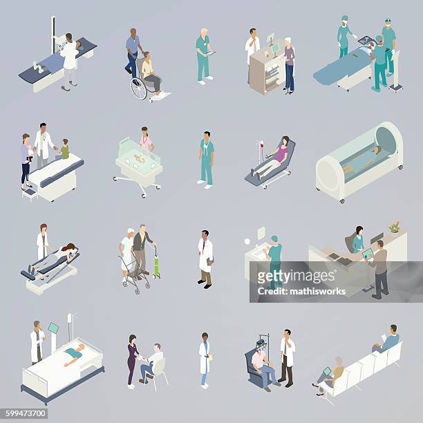 medizinische spot-illustration - optometrista stock-grafiken, -clipart, -cartoons und -symbole