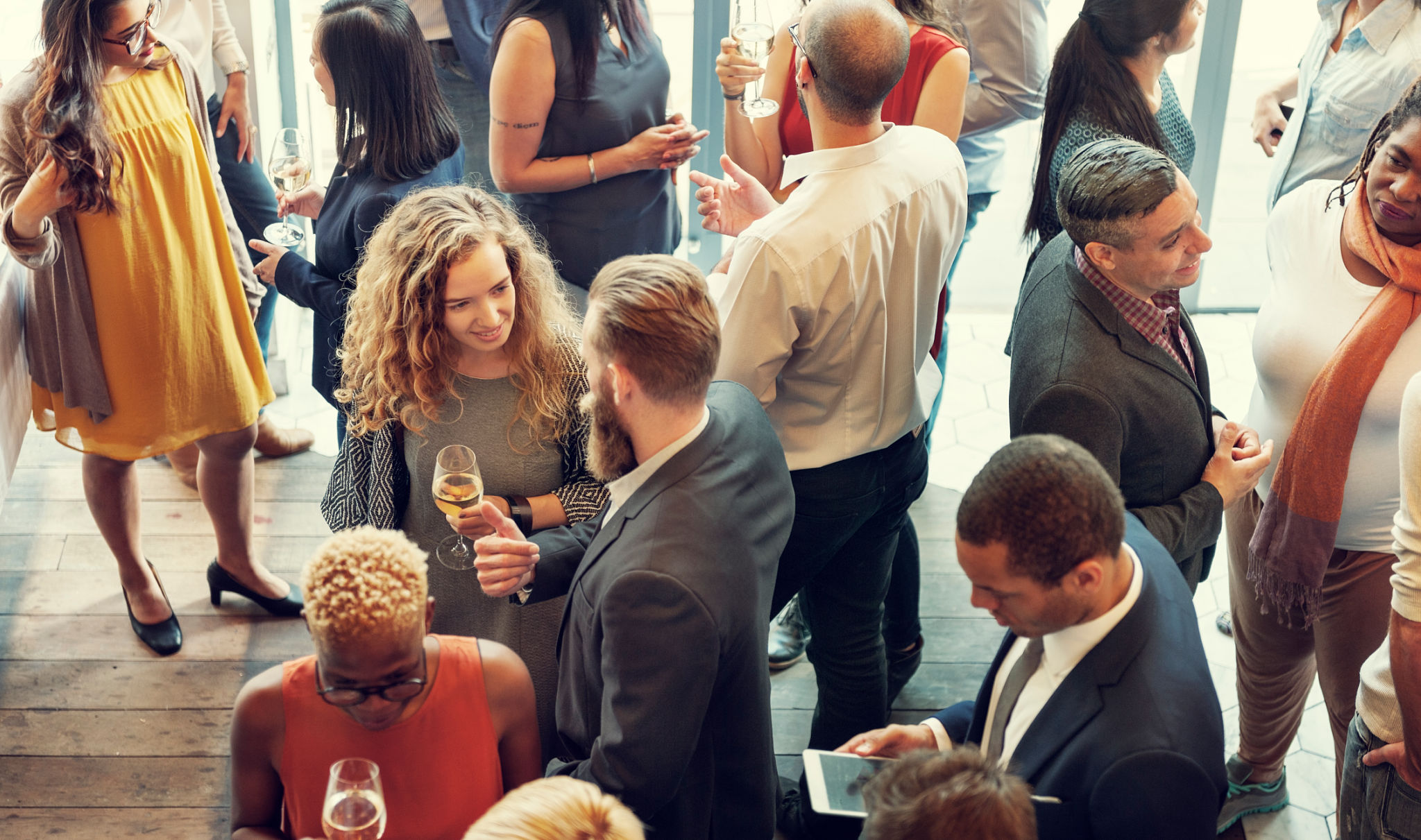 corporate wellness event