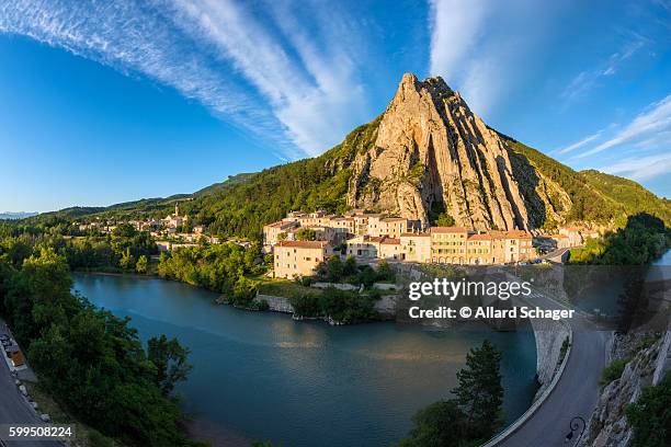 sisteron france - sisteron stock pictures, royalty-free photos & images