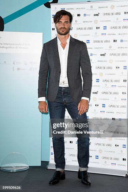 Giulio Berruti attends a photocall for Doppia Difesa during the 73rd Venice Film Festival at Hotel Excelsior on September 5, 2016 in Venice, Italy.