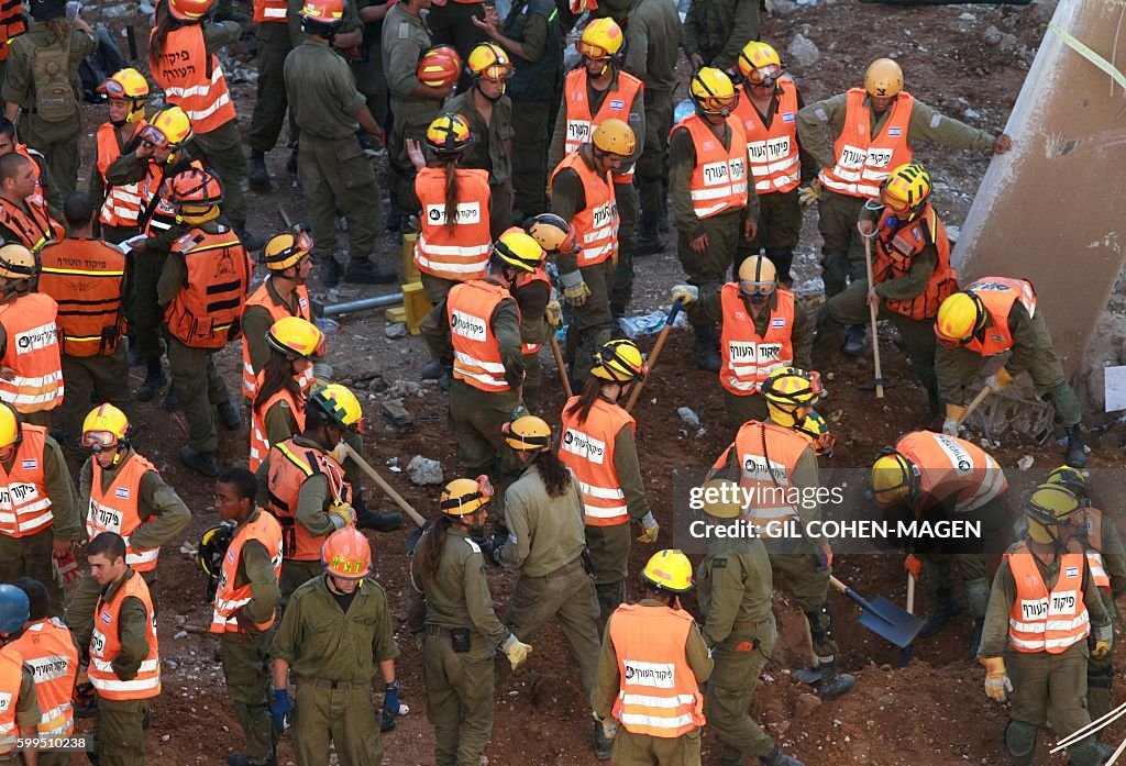 ISRAEL-ACCIDENT-COLLAPSE