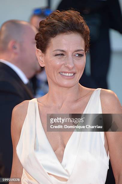 Lidia Vitale attends the premiere of 'Piuma' during the 73rd Venice Film Festival at Sala Grande on September 5, 2016 in Venice, Italy.