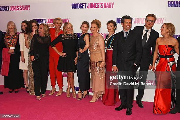 Gemma Jones, Kate O'Flynn, Sarah Solemani, Debra Hayward, Emma Thompson, Helen Fielding, Renee Zellweger, Sharon Maguire, Celia Imrie, Patrick...