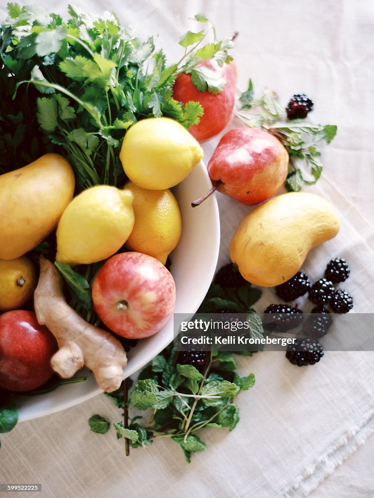 Fruit and Vegetable Bowl