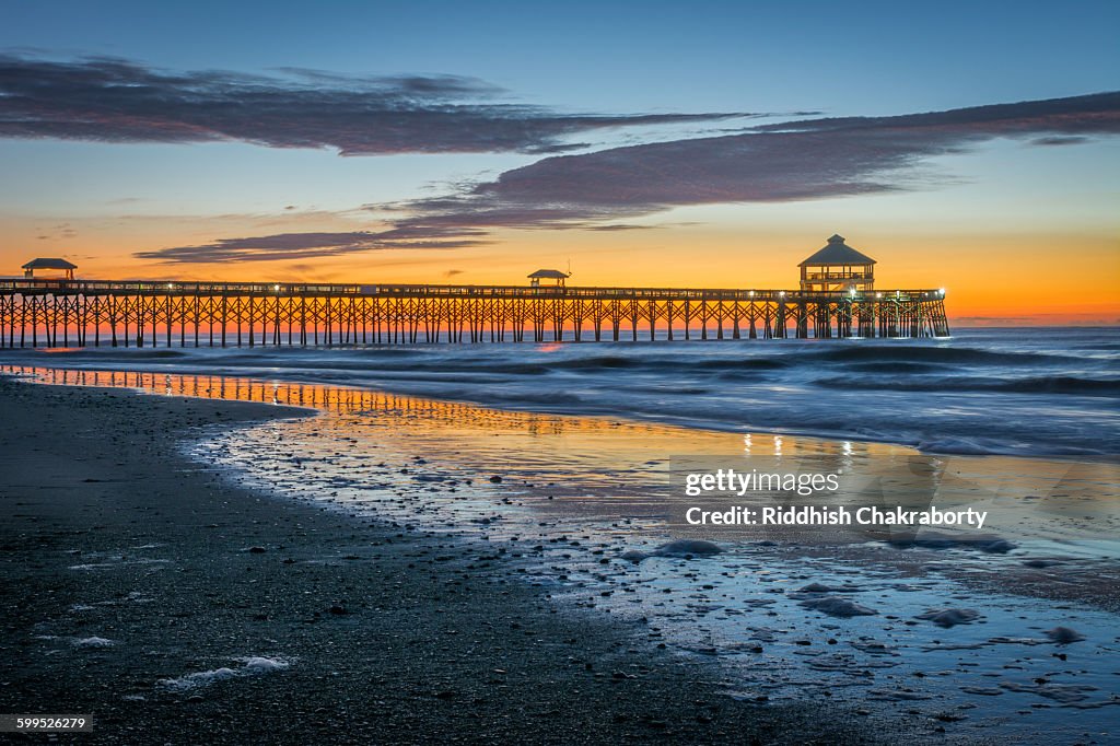 Folly beach dawn