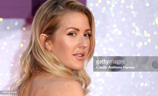 Ellie Goulding attends the World premiere of "Bridget Jones's Baby" at Odeon Leicester Square on September 5, 2016 in London, England.
